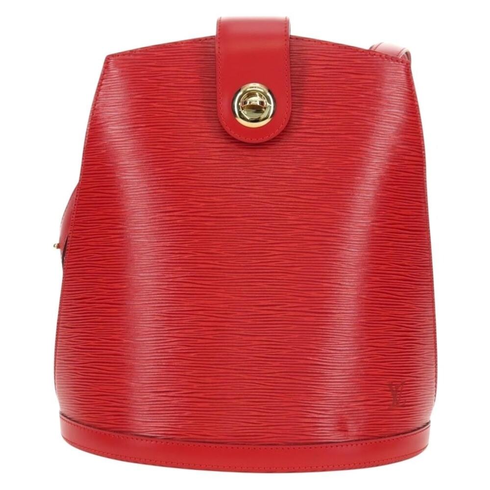 Louis Vuitton Epi Cluny Shoulder Bag Red